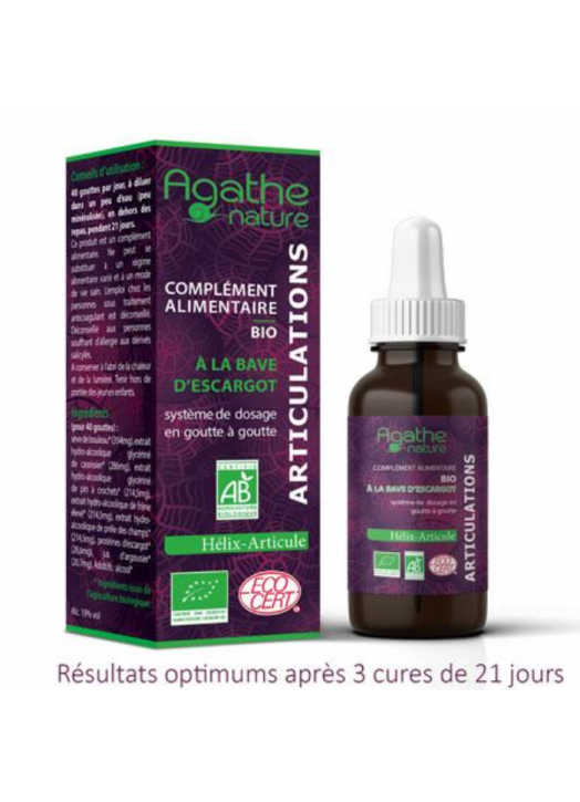 Complément Alimentaire Helix Original - Soutien Articulaire Avec Extrait D'escargot - 60 Capsules